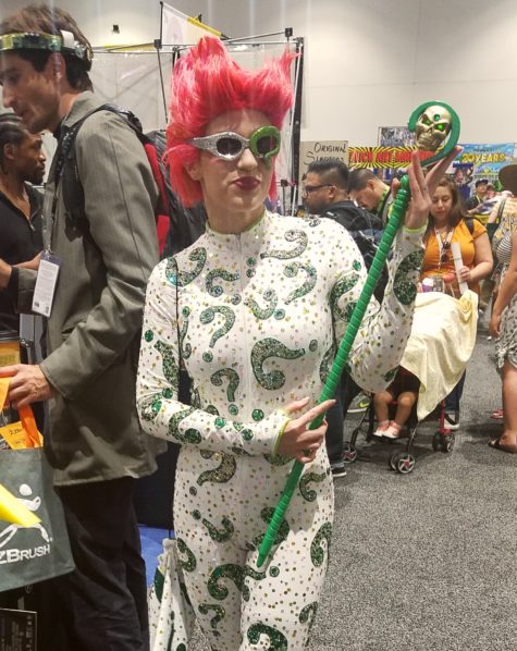 female riddler costume