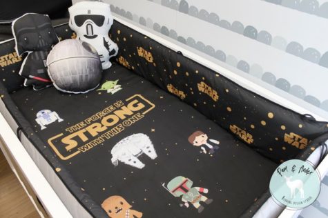 star wars crib sheets